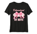 Womens Outnumbered Baseball Softball T-Shirt - Aesthetic Graphic Unisex - T-Shirt, Sweatshirt, Hoodie