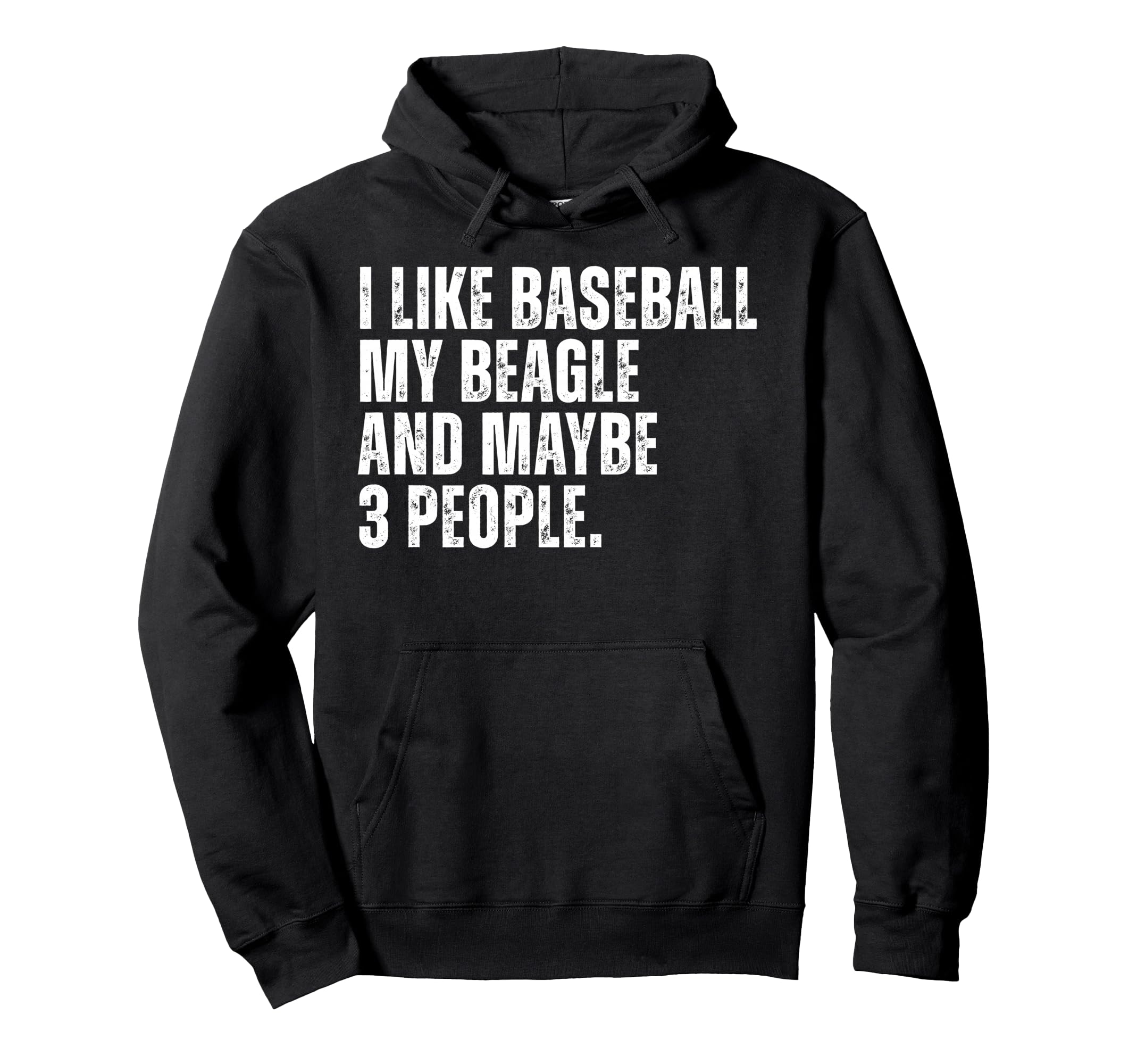 Beagle Dog Owner I Like Baseball Lover Hoodie - Graphic Print Men Women - T-Shirt, Sweatshirt, Hoodie