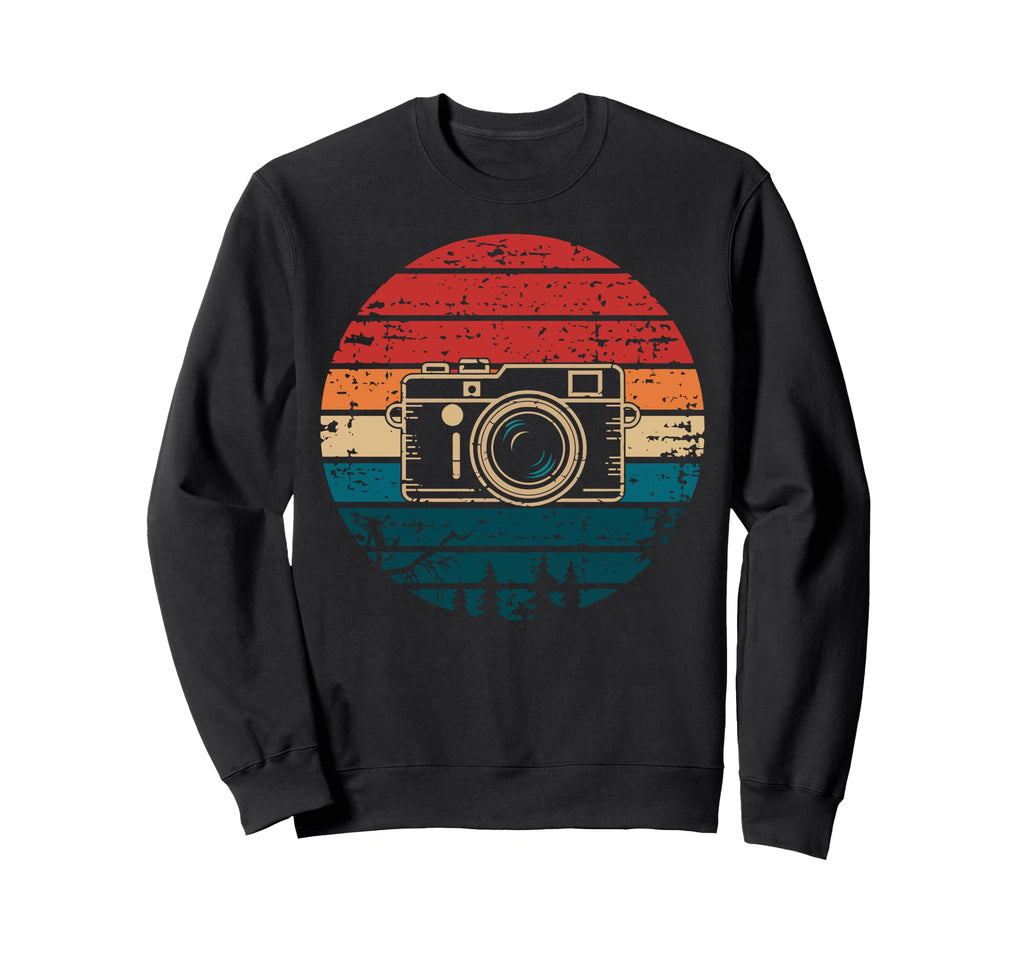 Sunset Camera Photography Lover Sweatshirt - Custom Art Print Men Women - T-Shirt, Sweatshirt, Hoodie