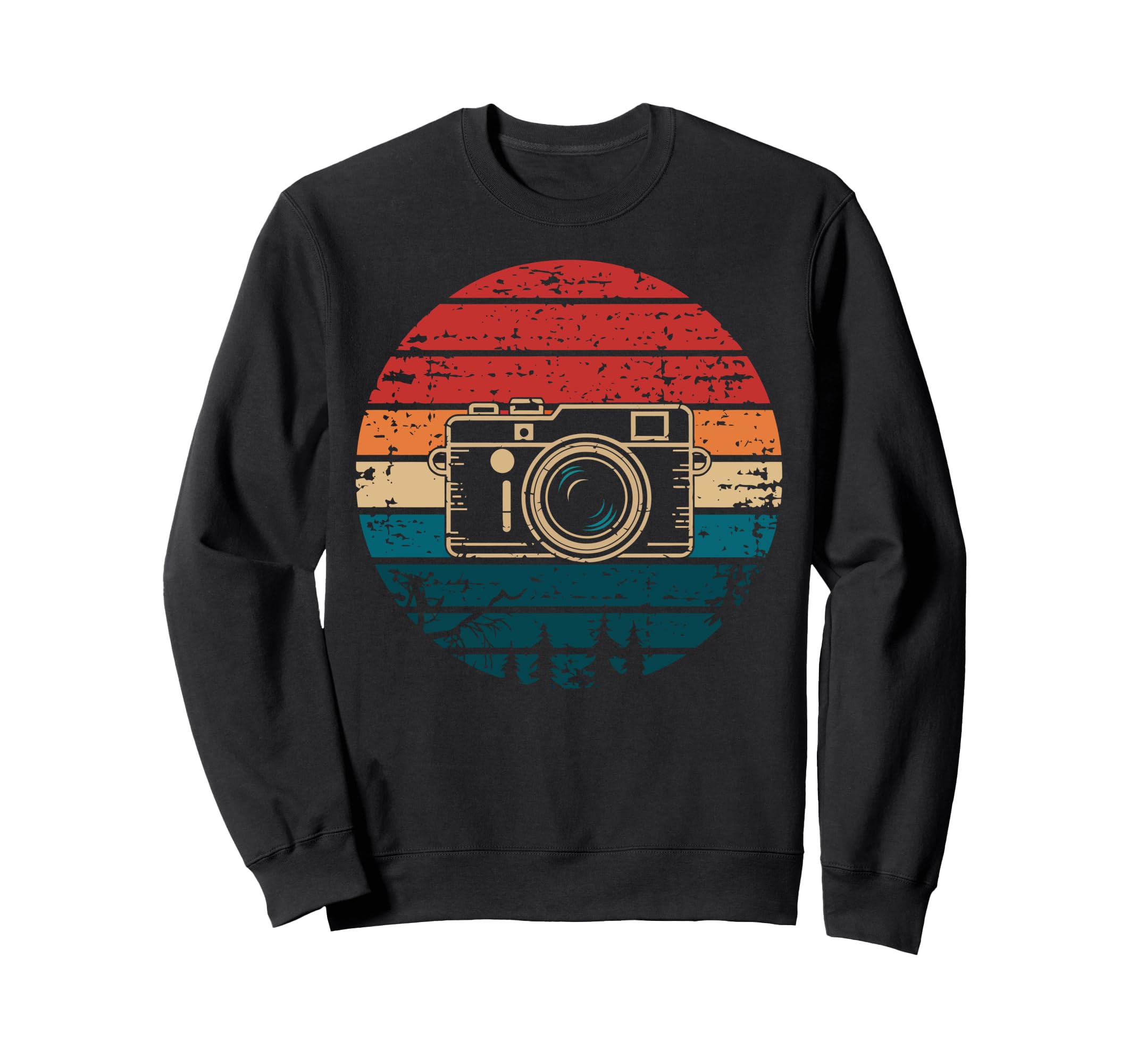Sunset Camera Photography Lover Sweatshirt - Custom Art Print Men Women - T-Shirt, Sweatshirt, Hoodie