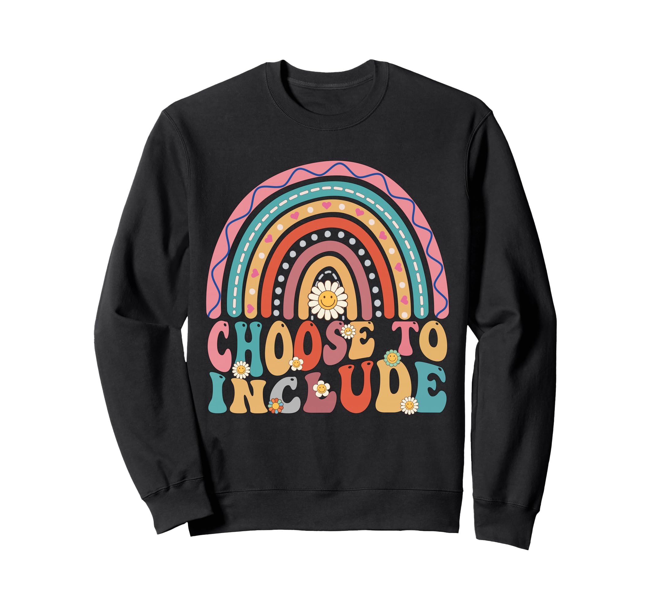 Choose To Include Autism Teacher Sweatshirt - Fun Novelty Design Men Women - T-Shirt, Sweatshirt, Hoodie