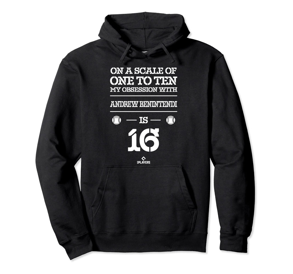 Andrew Benintendi Obsession Mlbpa Hoodie - Fun Novelty Design for Adults - T-Shirt, Sweatshirt, Hoodie