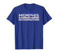 Memphis Tennessee Weathered T-Shirt - Casual Everyday Wear for Adults - T-Shirt, Sweatshirt, Hoodie