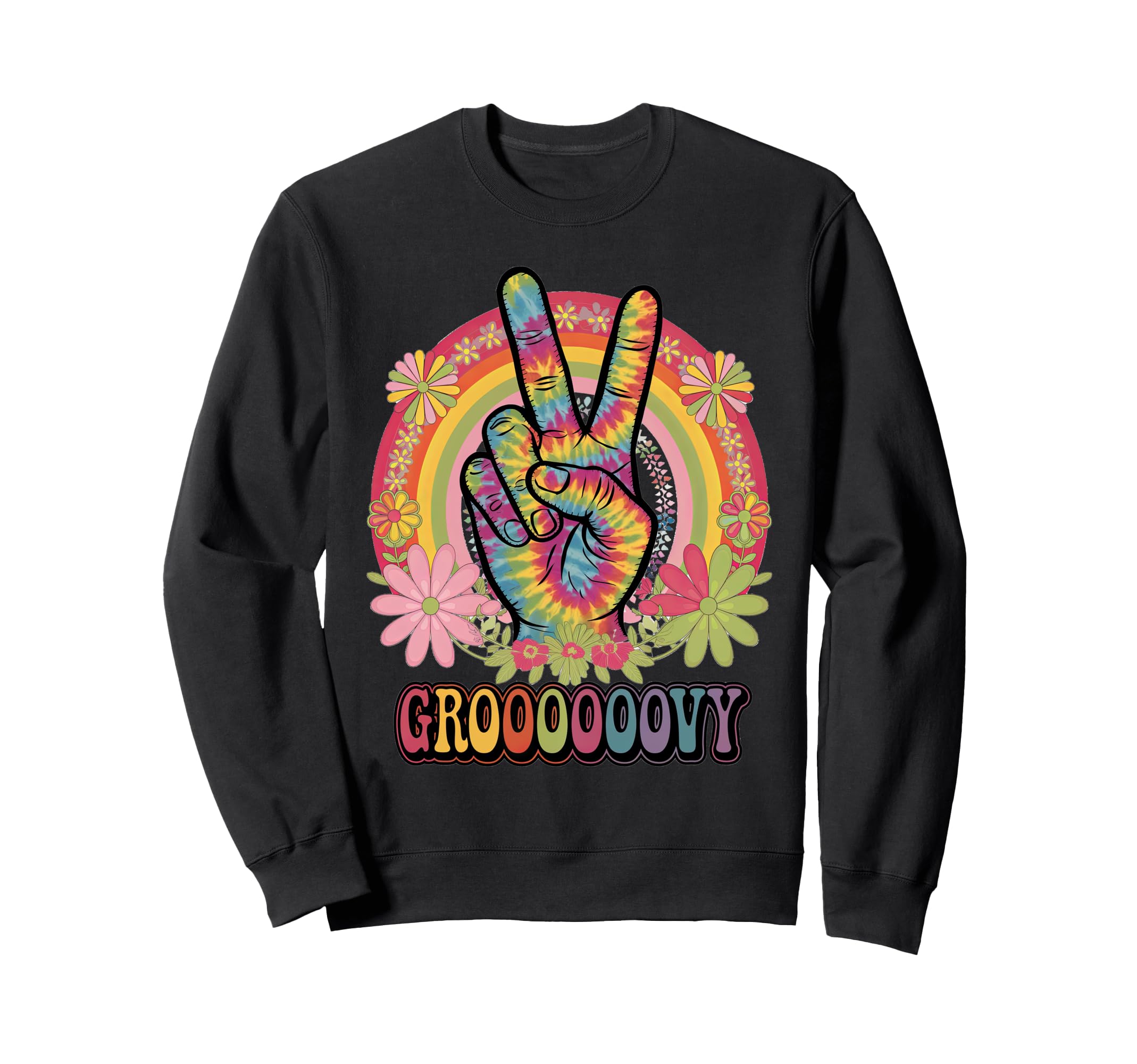 Groovy Grooooovy Discoball Party Sweatshirt - Graphic Print Unisex - T-Shirt, Sweatshirt, Hoodie