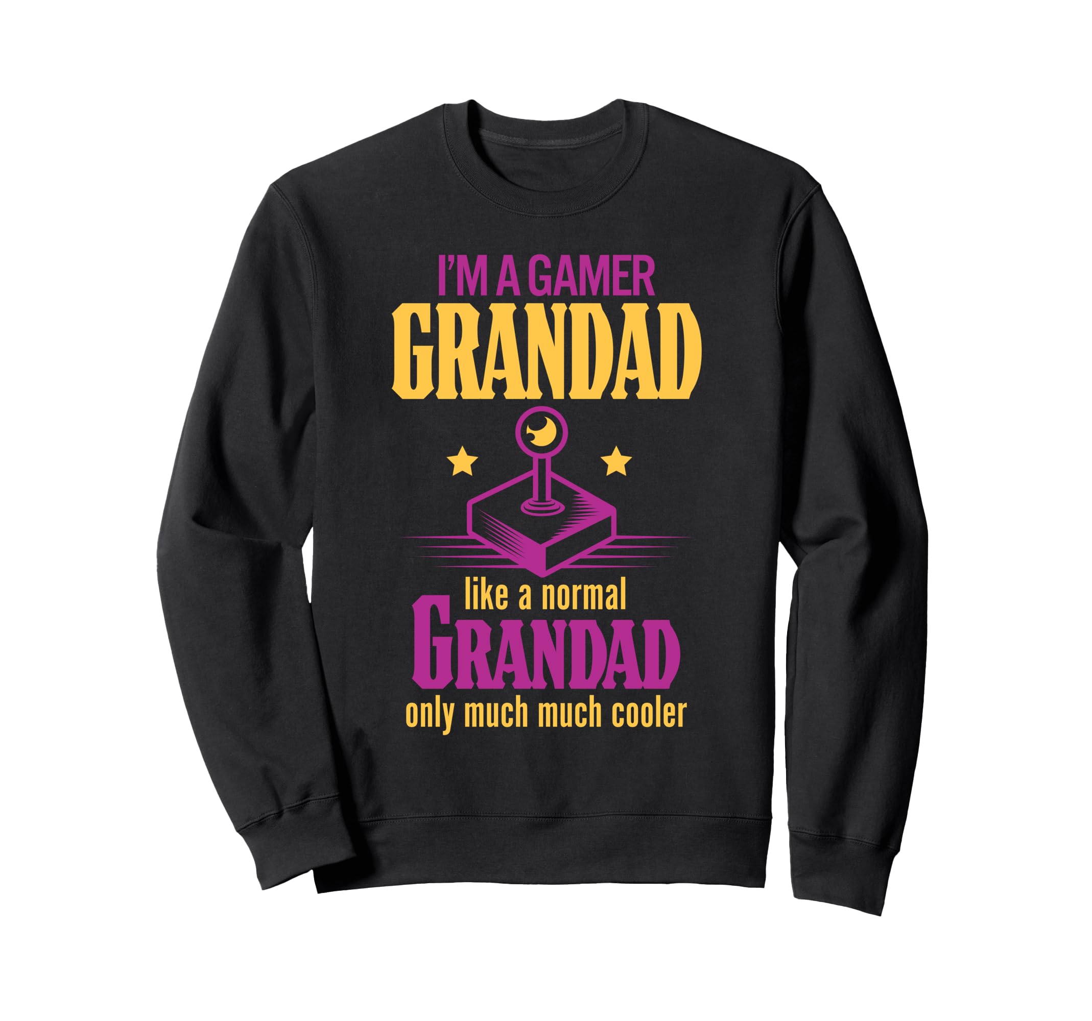 Funny Gamer Grandad Gaming Arcade Sweatshirt - Streetwear Style Men Women - T-Shirt, Sweatshirt, Hoodie