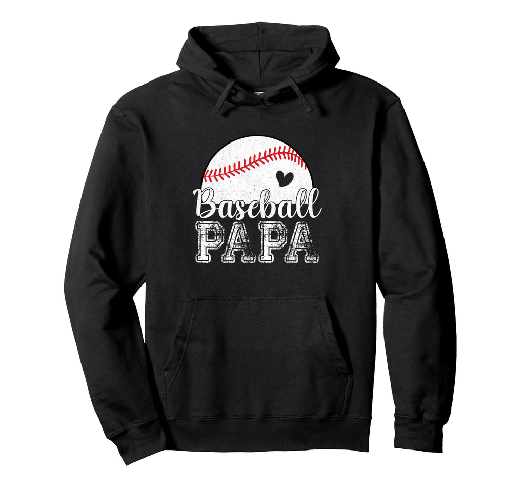 Baseball Papa Gifts Fathers Day Hoodie - Aesthetic Graphic for Adults - T-Shirt, Sweatshirt, Hoodie