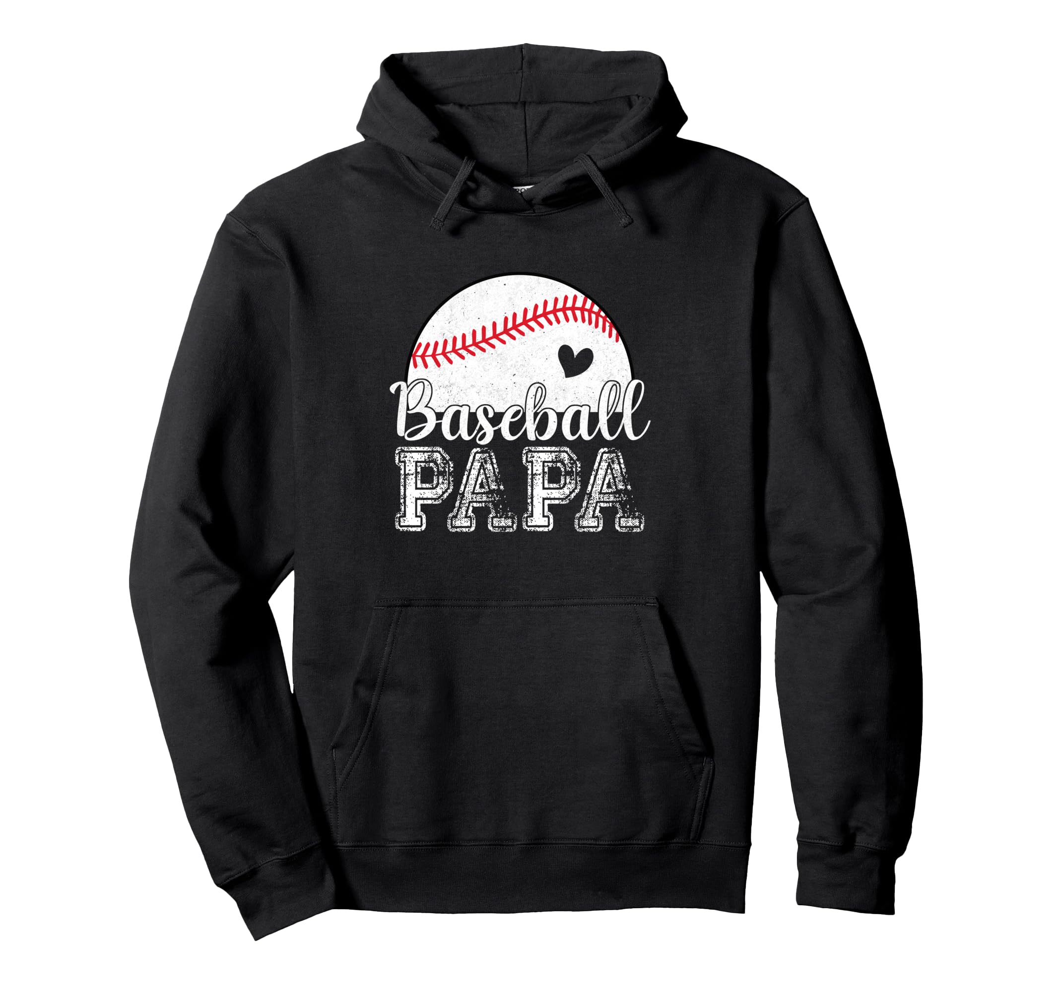Baseball Papa Gifts Fathers Day Hoodie - Aesthetic Graphic for Adults - T-Shirt, Sweatshirt, Hoodie