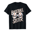 Baseball Sister Bow Sports T-Shirt - Novelty Apparel Unisex - T-Shirt, Sweatshirt, Hoodie