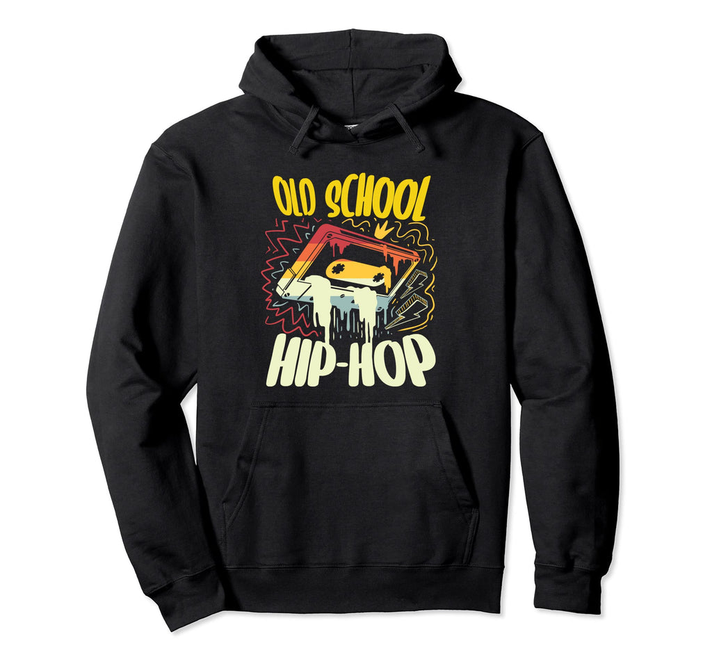 1980S Old School Hip Hop Lover Hoodie - Minimalist Print Men Women - T-Shirt, Sweatshirt, Hoodie