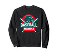 Baseball Momma Baseball Player Mom Sweatshirt - Novelty Apparel for Adults - T-Shirt, Sweatshirt, Hoodie