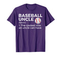 Funny Baseball Uncle Definition T-Shirt - Fun Novelty Design for Adults - T-Shirt, Sweatshirt, Hoodie
