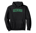 Greensboro Nc Distressed Green Varsity Hoodie - Graphic Print Men Women - T-Shirt, Sweatshirt, Hoodie