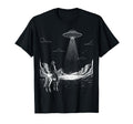 Cowboy Ufo Encounter Western Desert T-Shirt - Streetwear Style Men Women - T-Shirt, Sweatshirt, Hoodie