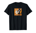 Art Dance Rabbit Cat Banjo Distressed T-Shirt - Unique Graphic for Adults - T-Shirt, Sweatshirt, Hoodie