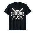 Bulldogs Baseball Back To School Spirit T-Shirt - Unique Graphic Unisex - T-Shirt, Sweatshirt, Hoodie