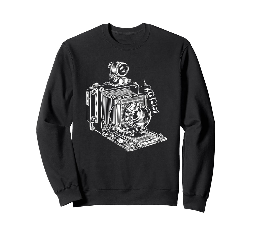 Camera Photographer Antique Sweatshirt - Casual Everyday Wear Men Women - T-Shirt, Sweatshirt, Hoodie