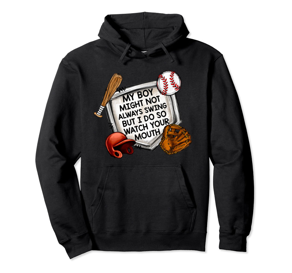 My Might Not Always Swing But I Do So Watch Hoodie - Graphic Print Unisex - T-Shirt, Sweatshirt, Hoodie
