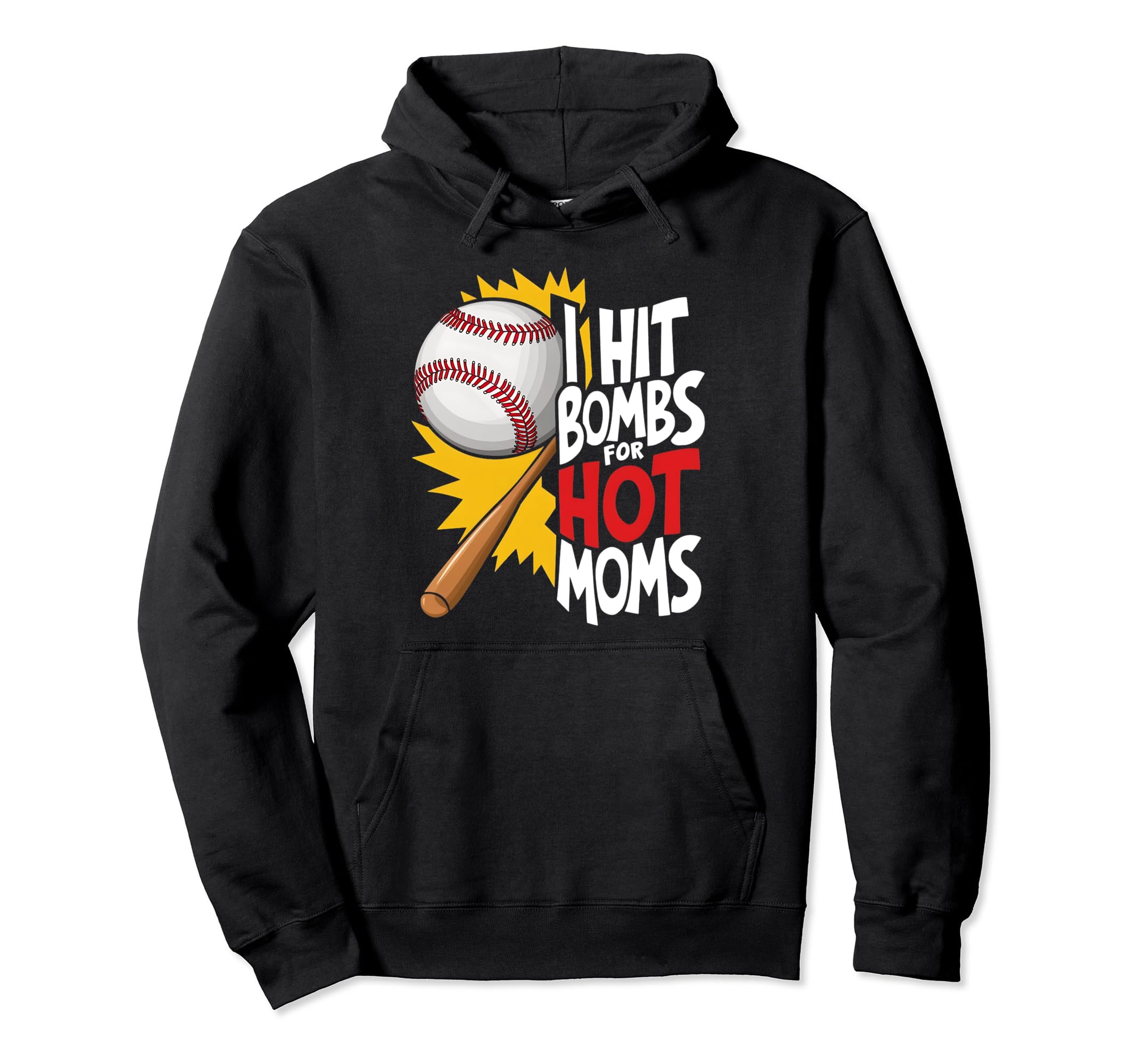 Bombs Hit Hot Moms Funny Summer Hoodie - Casual Everyday Wear Men Women - T-Shirt, Sweatshirt, Hoodie