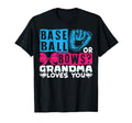 Funny Baseball Or Bows Grandma T-Shirt - Fun Novelty Design for Adults - T-Shirt, Sweatshirt, Hoodie