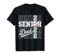 Proud Dad 2028 Senior Graduate T-Shirt - Custom Art Print Men Women - T-Shirt, Sweatshirt, Hoodie
