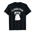 Flipadelphia Flip Cup Distressed T-Shirt - Unique Graphic Men Women - T-Shirt, Sweatshirt, Hoodie