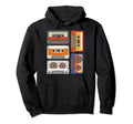 Cassettes 1980S Mixtape Music 80S Cassette Hoodie - Graphic Print Men Women - T-Shirt, Sweatshirt, Hoodie