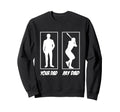 Your Dad My Dad Baseball Sweatshirt - Casual Everyday Wear Men Women - T-Shirt, Sweatshirt, Hoodie
