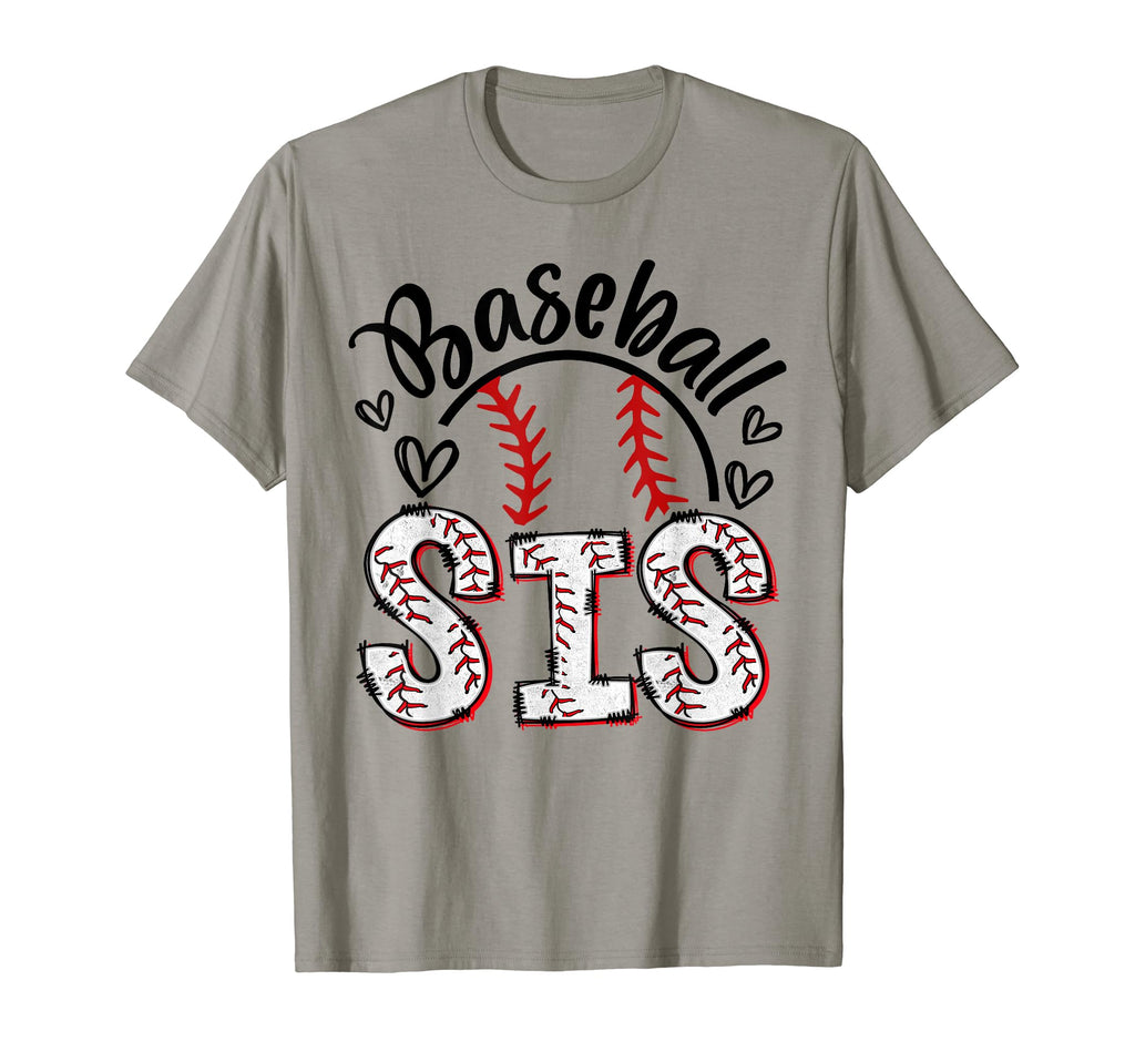 Baseball Sister Baseball Little Sis T-Shirt - Novelty Apparel Men Women - T-Shirt, Sweatshirt, Hoodie
