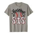 Baseball Sister Baseball Little Sis T-Shirt - Novelty Apparel Men Women - T-Shirt, Sweatshirt, Hoodie