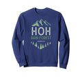 Hoh Rain Forest Washington Olympic Sweatshirt - Novelty Apparel for Adults - T-Shirt, Sweatshirt, Hoodie