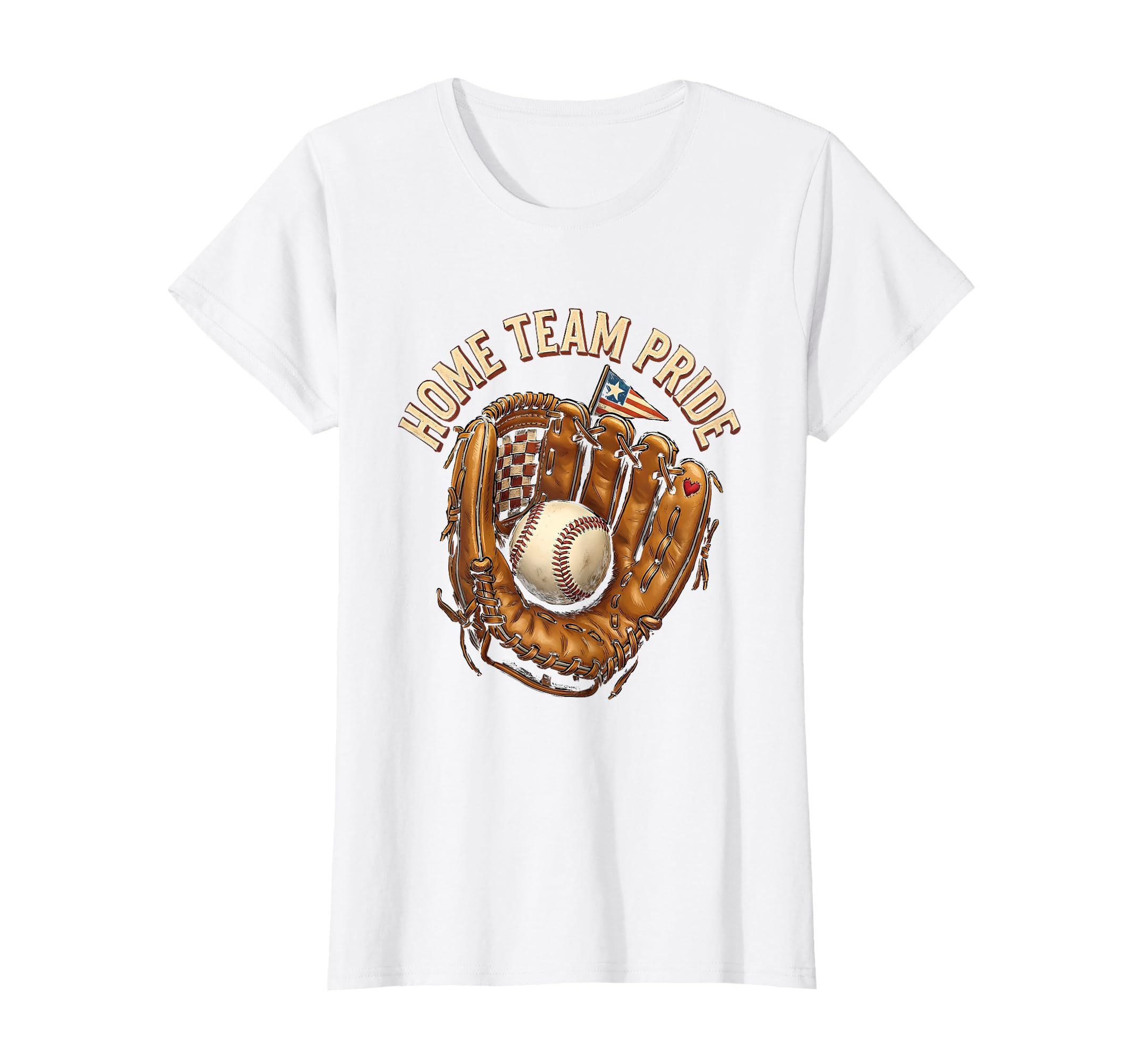 Home Team Pride Baseball Mom T-Shirt - Minimalist Print Men Women - T-Shirt, Sweatshirt, Hoodie