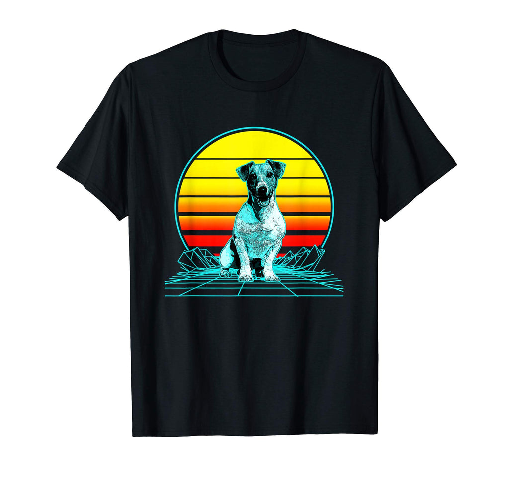 Sunset Jack Russell T-Shirt - Unique Graphic Unisex - T-Shirt, Sweatshirt, Hoodie