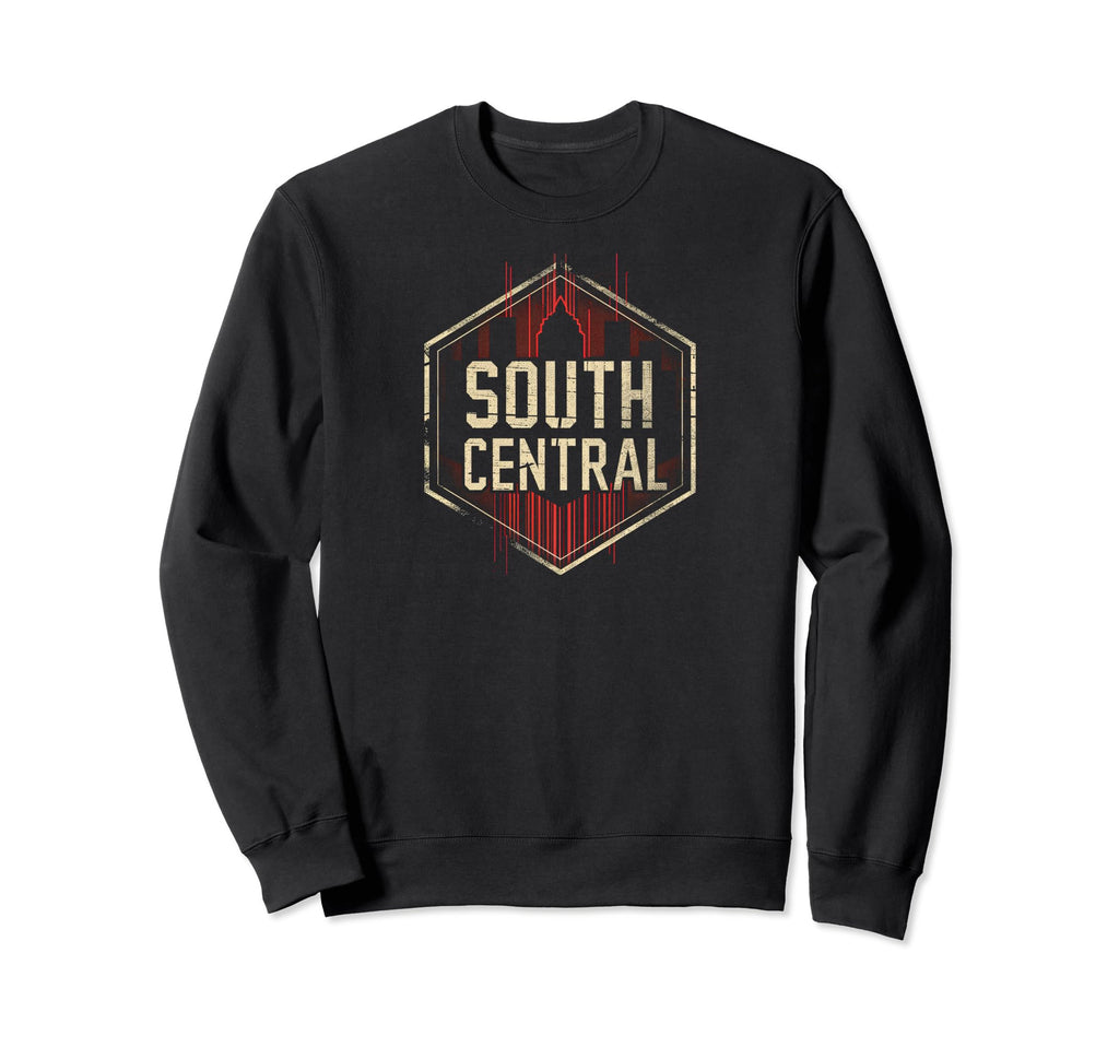 South Central Grit 90S Grunge Sweatshirt - Minimalist Print Men Women - T-Shirt, Sweatshirt, Hoodie