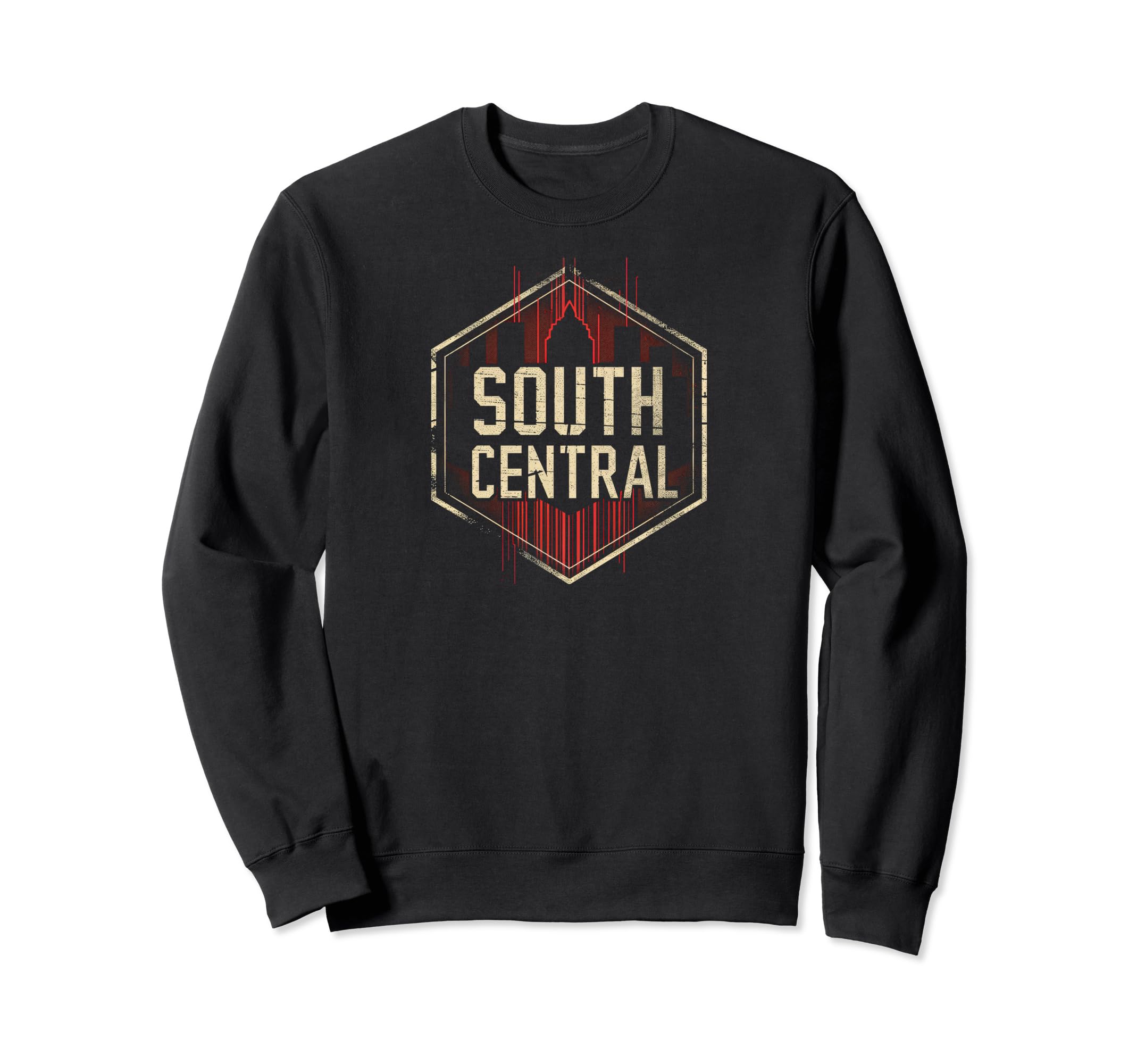 South Central Grit 90S Grunge Sweatshirt - Minimalist Print Men Women - T-Shirt, Sweatshirt, Hoodie
