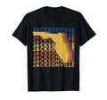 Jacksonville Florida Distressed T-Shirt - Fun Novelty Design for Adults - T-Shirt, Sweatshirt, Hoodie