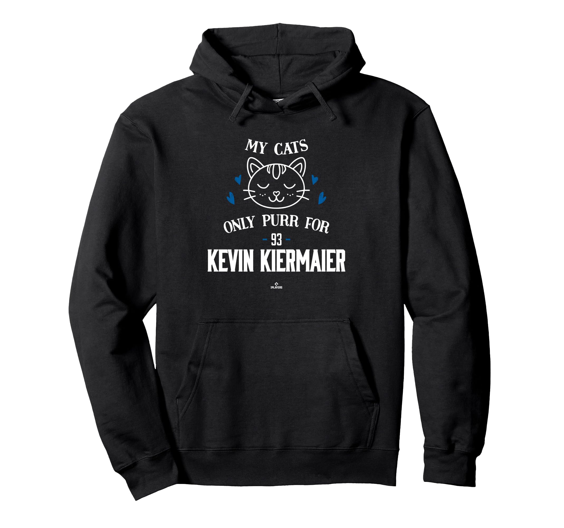 Cat Lovers Kevin Kiermaier Los Angeles Hoodie - Novelty Apparel for Adults - T-Shirt, Sweatshirt, Hoodie