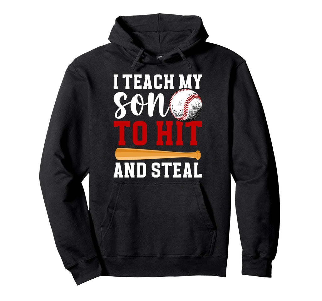 Baseball Mom Baseball Player Mama Proud Hoodie - Minimalist Print Unisex - T-Shirt, Sweatshirt, Hoodie