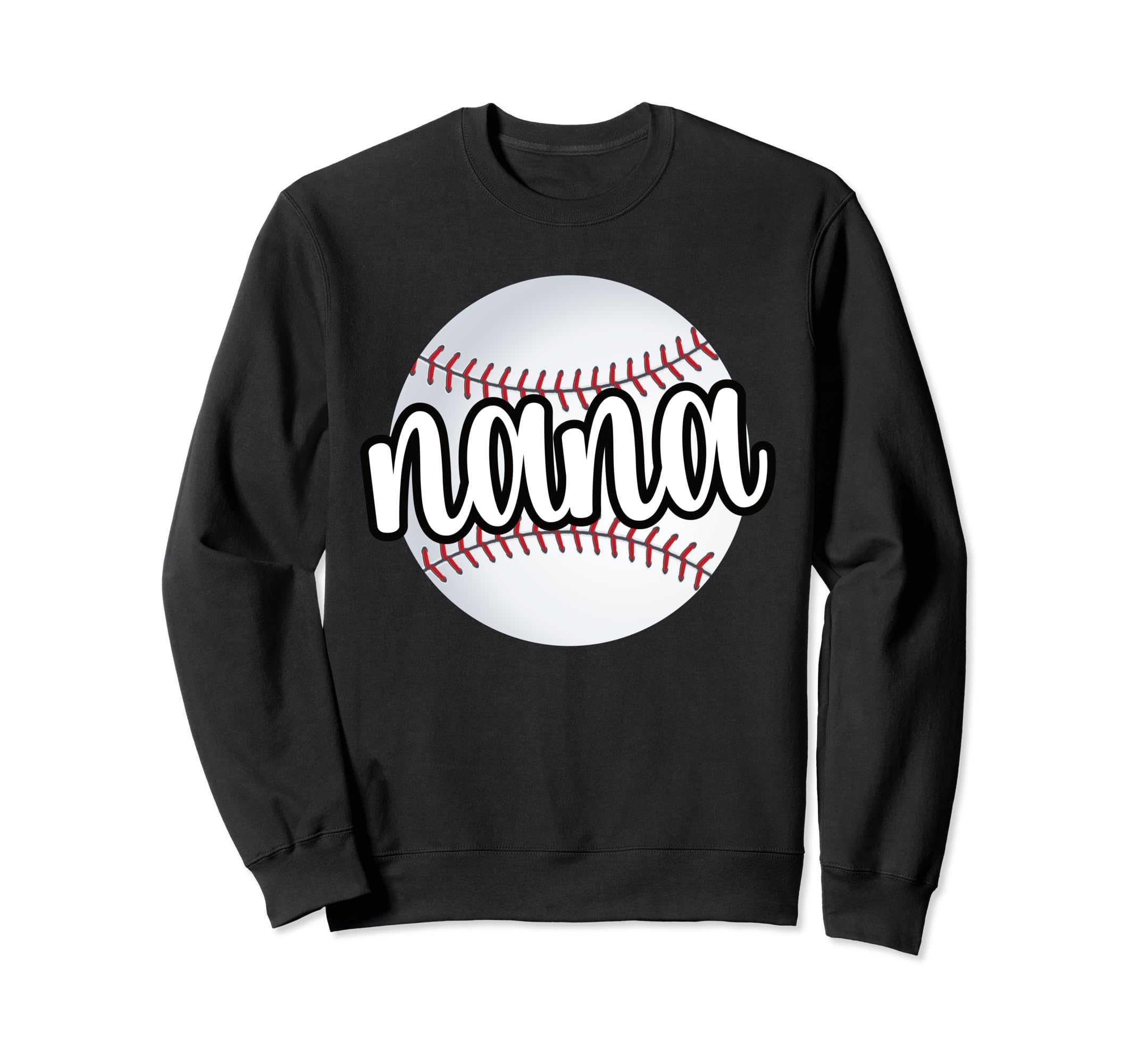 Baseball Nana Proud Baseball Sweatshirt - Unique Graphic for Adults - T-Shirt, Sweatshirt, Hoodie