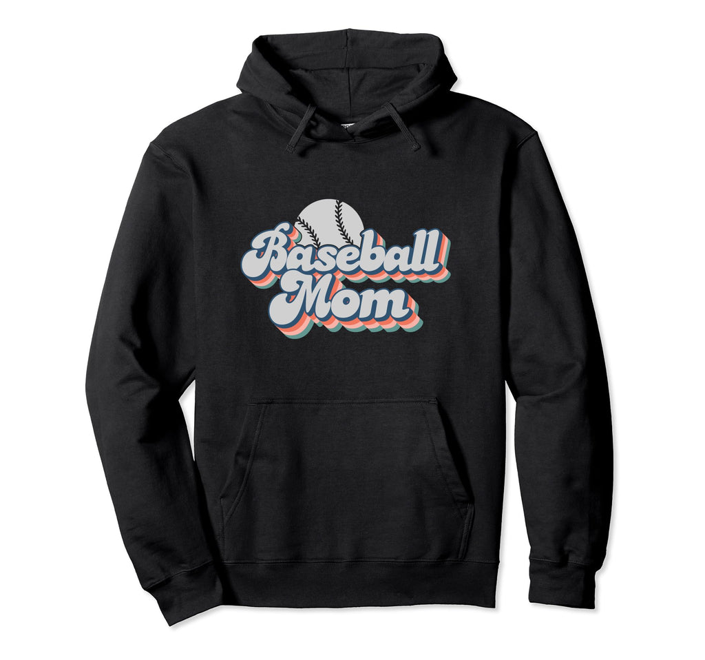 Baseball Mom Sporty Baseball Team Hoodie - Casual Everyday Wear for Adults - T-Shirt, Sweatshirt, Hoodie