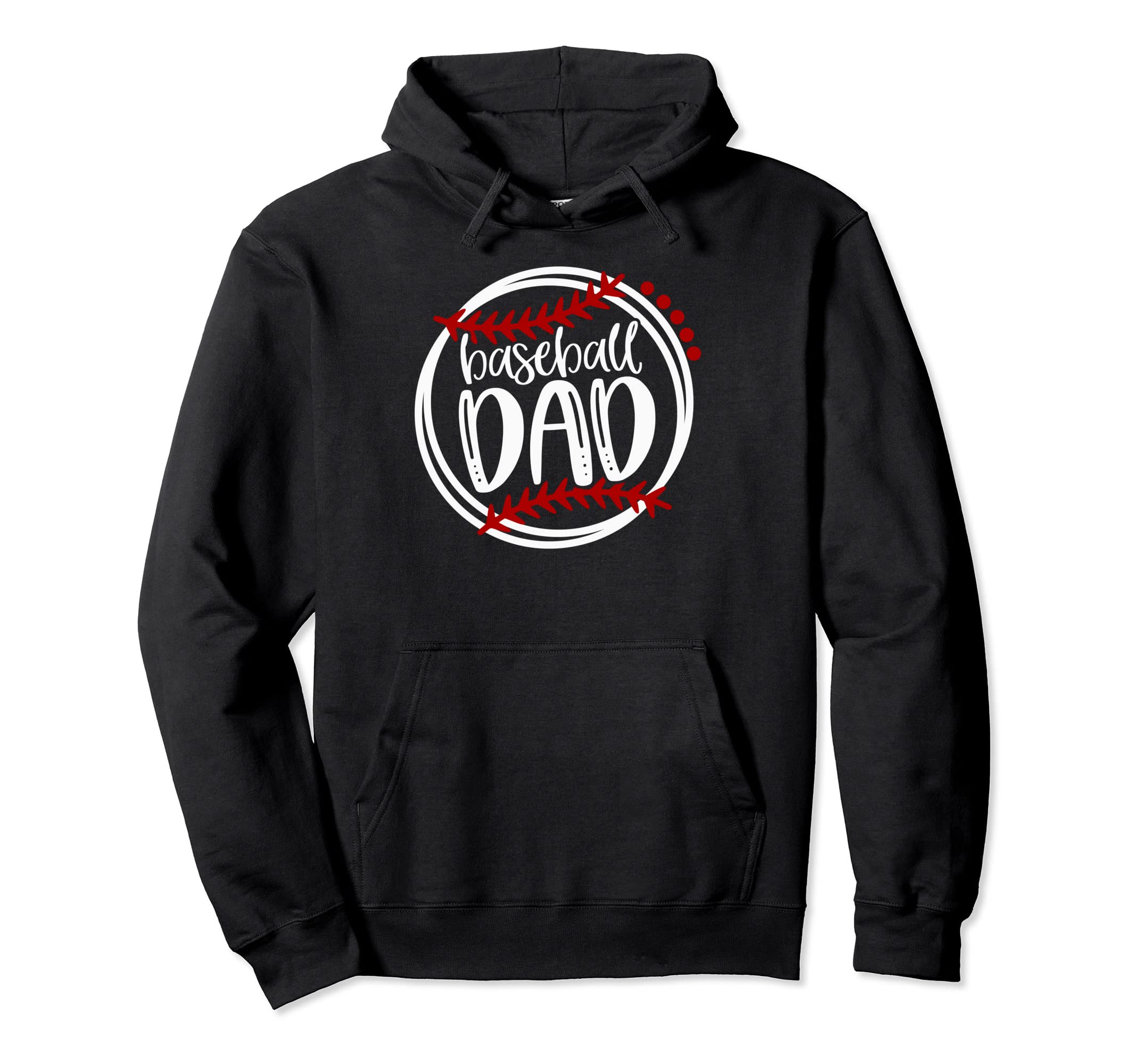 Baseball Dad Family Baseball Hoodie - Fun Novelty Design Unisex - T-Shirt, Sweatshirt, Hoodie