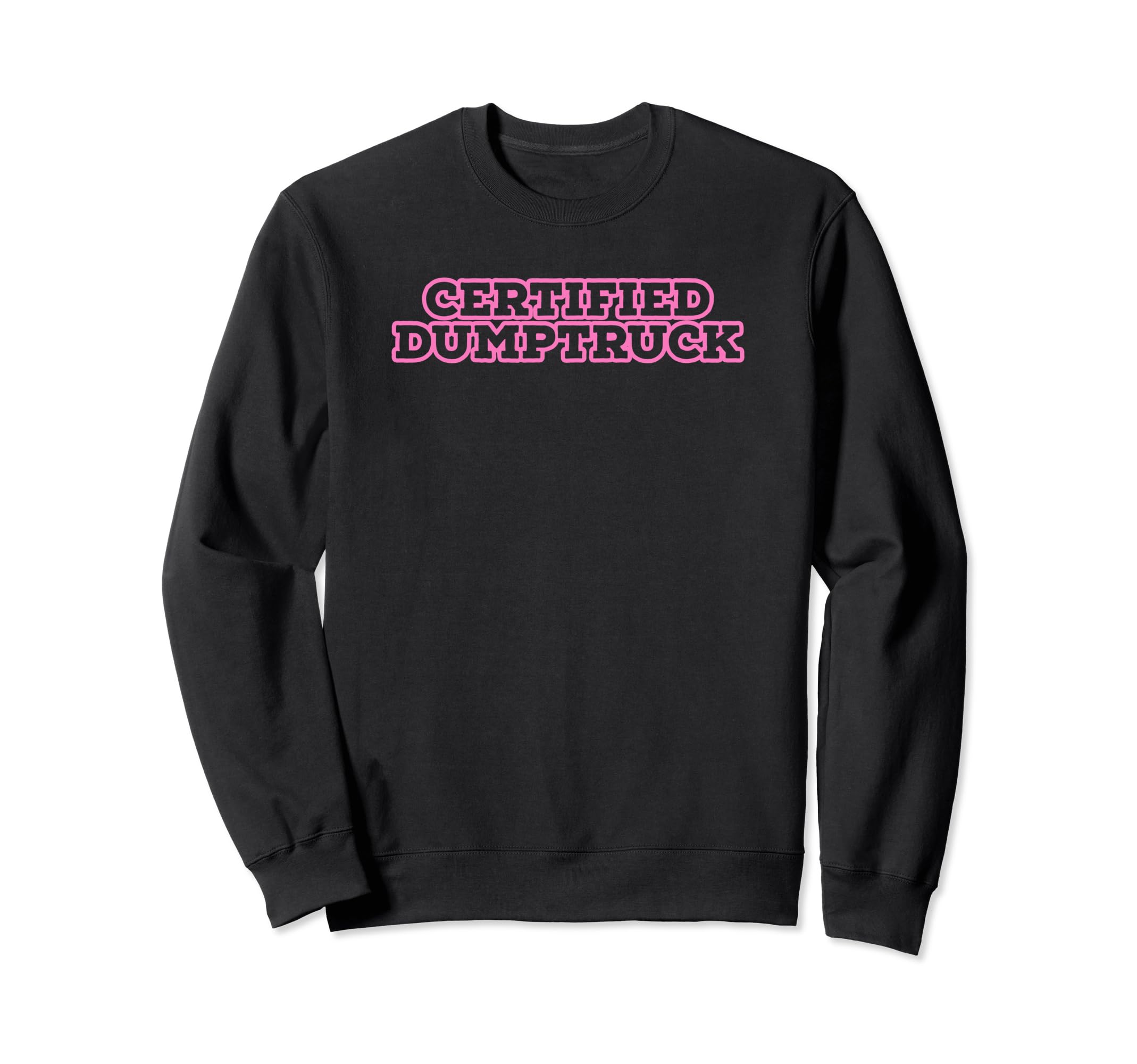 Certified Dumptruck Funny Y2K Sweatshirt - Aesthetic Graphic Men Women - T-Shirt, Sweatshirt, Hoodie