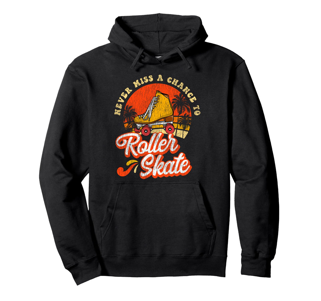 Roller Skating Skate 1970S Hoodie - Streetwear Style Unisex - T-Shirt, Sweatshirt, Hoodie