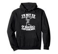 53 Years Old Baseballer Sport Team Hoodie - Minimalist Print Men Women - T-Shirt, Sweatshirt, Hoodie