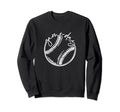 Game Day Softball And Baseball Sweatshirt - Minimalist Print for Adults - T-Shirt, Sweatshirt, Hoodie