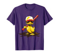 Rubber Duck Baseball Player Rubber T-Shirt - Graphic Print for Adults - T-Shirt, Sweatshirt, Hoodie