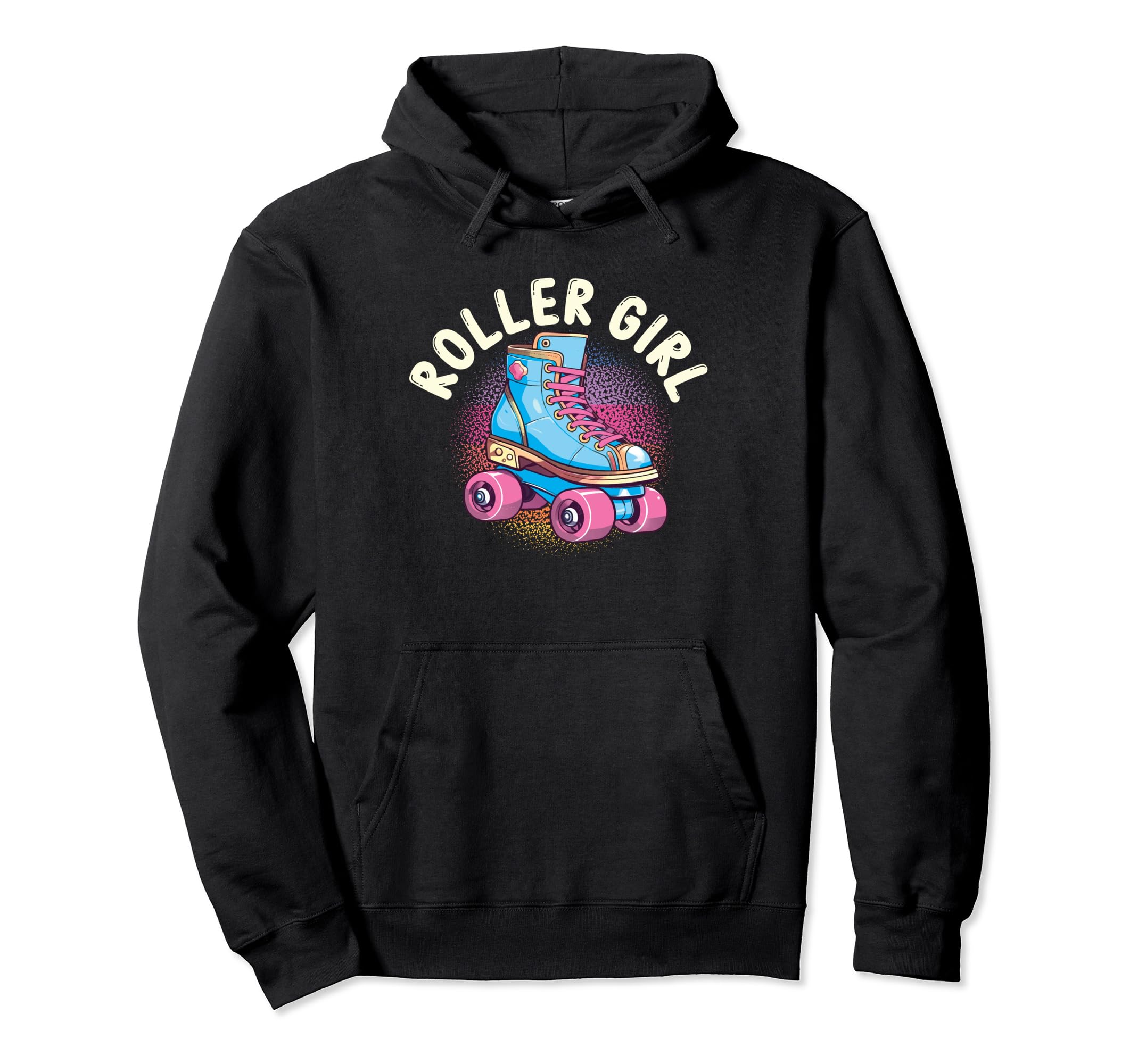 Roller Skates Funny 80S Roller Disco Hoodie - Unique Graphic Men Women - T-Shirt, Sweatshirt, Hoodie