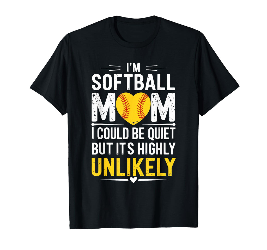 Baseball Player Team Im Softball T-Shirt - Casual Everyday Wear for Adults - T-Shirt, Sweatshirt, Hoodie