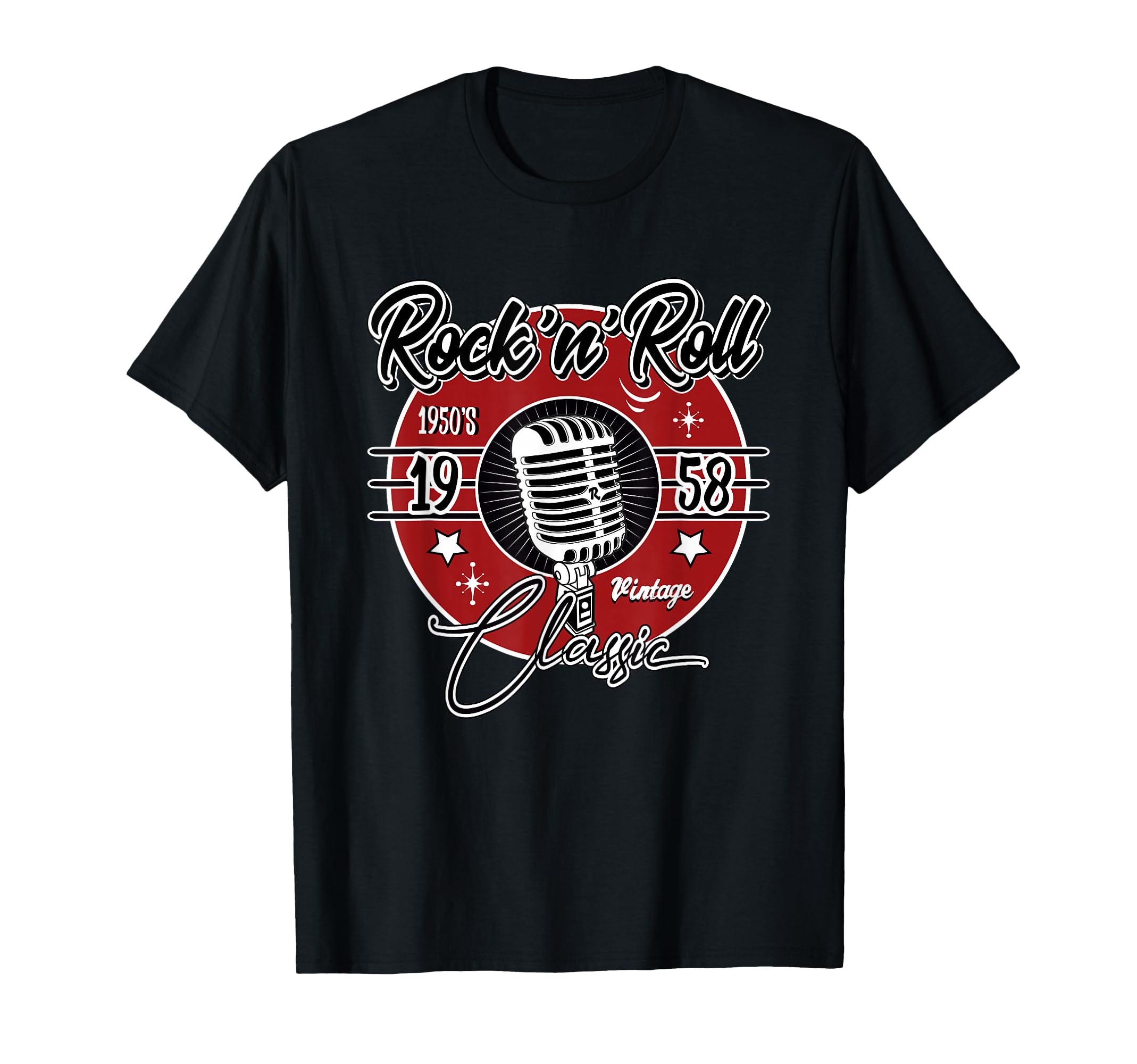 Sock Hop 50S Greaser Doo Wop Rockabilly T-Shirt - Graphic Print Unisex - T-Shirt, Sweatshirt, Hoodie
