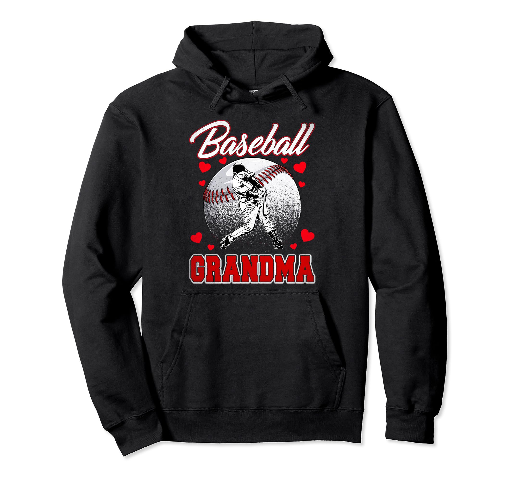 Baseball Grandma Family Matching Players Hoodie - Trendy Graphic Unisex - T-Shirt, Sweatshirt, Hoodie