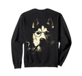 Siberian Husky Glasses Smoking Pipe Sweatshirt - Streetwear Style Unisex - T-Shirt, Sweatshirt, Hoodie